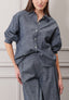 Camicia over in chambray