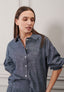 Camicia over in chambray