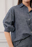 Camicia over in chambray