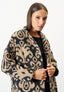 Cappotto jacquard over