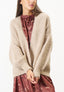 Cardigan ampio aperto