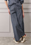 Pantalone ampio in chambray